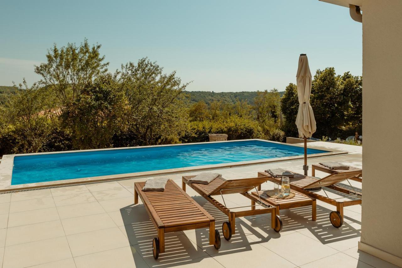 Casa Cavi Istria Villa Oprtalj Buitenkant foto